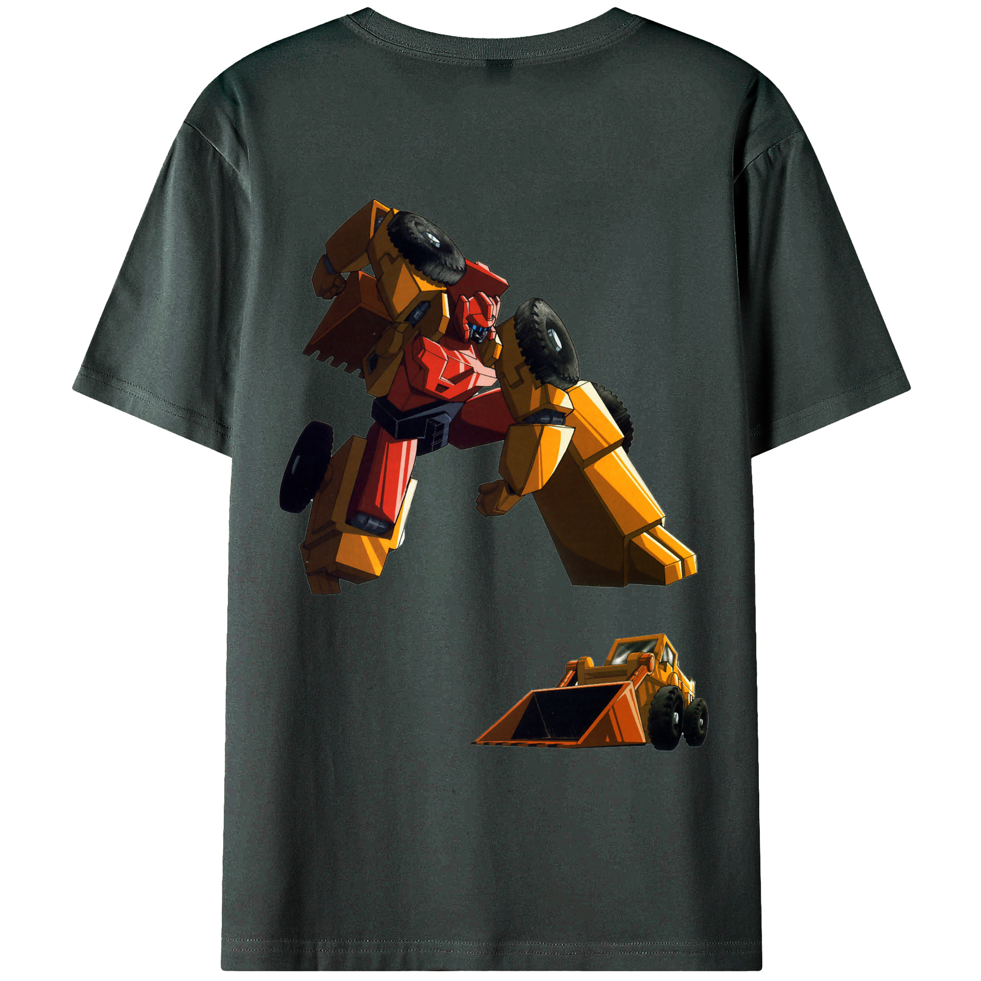 （画像用）  綿100％ メンズ半袖Tシャツ（バックプリント） 通気性